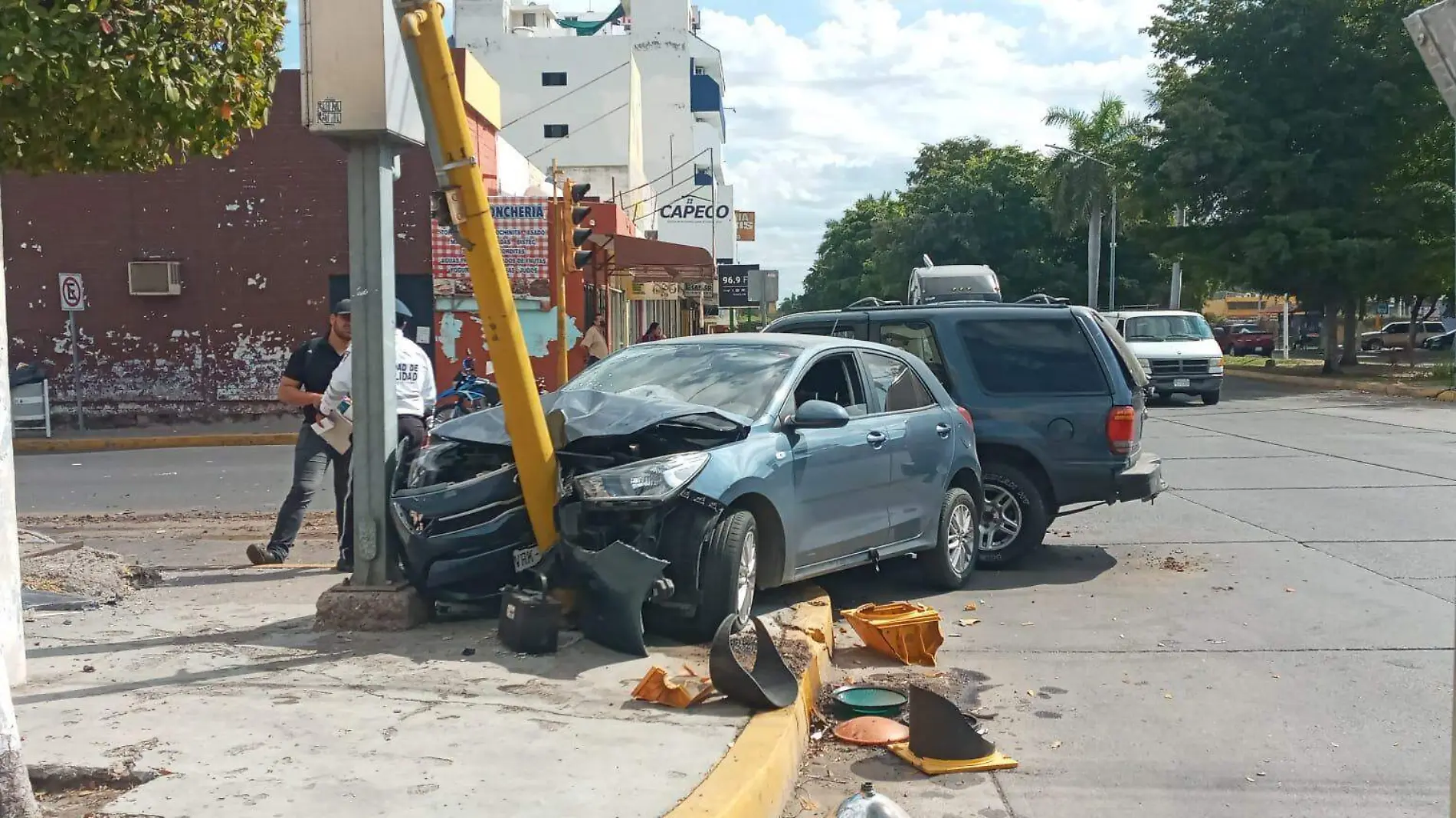 Choque en culiacán